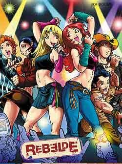 Rebelde Cartoon - roxanne - Telenovela Rebelde
